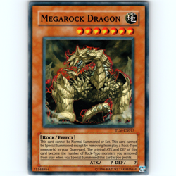 Yugioh Megarock Dragon TLM-EN015 Unlimited Super Rare Holo - NM 💎 - Image 1