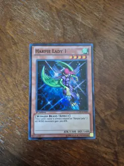 Yugioh Harpie Lady 1 LCJW-EN090 Super Rare 1st Ed NM - Image 1