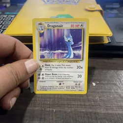 Dragonair 18/102 Base Set Non Holo Rare Pokemon Card 1999 WOTC NM - Image 3