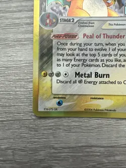 Pokemon TCG Charizard Delta Species Reverse Holo Card 4/100 Crystal Guardians - Image 5