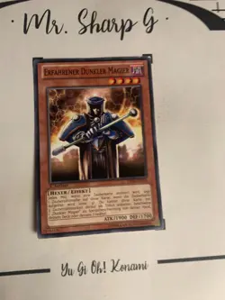 ERFAHRENER DUNKLER MAGIER - 1. AUFLAGE YSYR-DE013 DEUTSCH Yu-Gi-Oh! CARD COMMON - Image 3