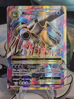 M Blastoise EX 102/108 Pokemon TCG XY Evolutions Ultra Rare Card NM - Image 1