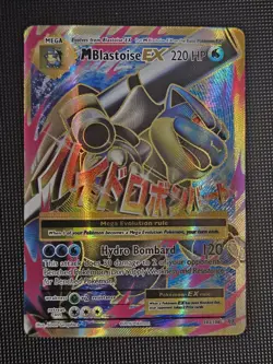 M Blastoise EX 102/108 Pokemon TCG XY Evolutions Ultra Rare Card NM - Image 2
