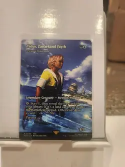 Final Fantasy Tidus, Zanarkand Fayth Thrasios Triton Hero Showcase Card Non Foil - Image 1