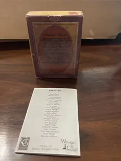 RARE MTG ORIGINAL ALPHA EMPTY STARTER DECK BOX + INSTRUCTIONS - Image 2