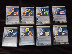 MTG Unfinity Sticker Cards x8 SWORD/BOW TIE/EGG/CLOWN/MERFOLK - Image 1
