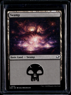 Swamp - 272 - Foil - EOE - NM - MTG Magic the Gathering - Image 1