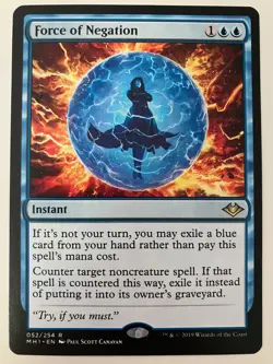 Force of Negation - Modern Horizons - NM/LP - Magic the Gathering MTG - Single - Image 1