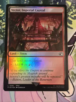 MTG Final Fantasy Vector, Imperial Capital Foil x1 NM - Image 1