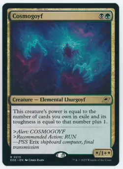 Cosmogoyf Foil 0215 EOE NM/MT [Edge of Eternities:MTG] - Image 1