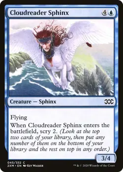 Cloudreader Sphinx FOIL NM #45 Double Masters MTG - Image 1