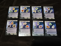 MTG Unfinity Sticker Cards x8 /HAPPY/DEAD/CAT/HAT/MONKEY - Image 1