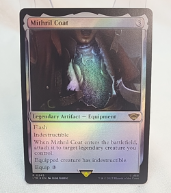 Mythril Coat MTG Foil LTR Regular Art NM Near Mint Fast Shipping From Canada - Image 1