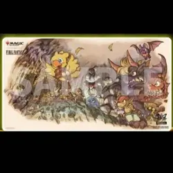 MTG Great War Festival Playmat Final Fantasy Chocobo Mystery Dungeon Japan NEW - Image 1
