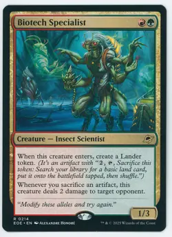 Biotech Specialist Foil 0214 EOE NM/MT [Edge of Eternities:MTG] - Image 1