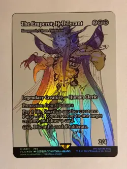 The Emperor, Hell Tyrant / Yawgmoth, Thran Physician (FOIL) FINAL FANTASY - MTG - Image 1