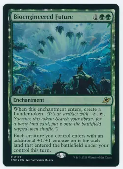 Bioengineered Future Foil 0172 EOE NM/MT [Edge of Eternities:MTG] - Image 1