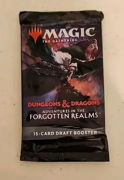 MTG - Adventures in Forgotten Realms - New sealed Draft booster pack - Image 1