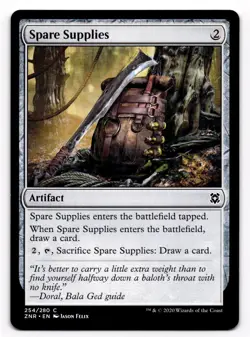 MTG Magic the Gathering Spare Supplies (254/280) Zendikar Rising - Image 1