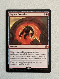 MTG Magic the Gathering Legion Extruder (12/102) The Big Score LP - Image 1