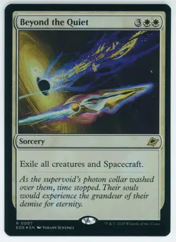 Beyond the Quiet Foil 0007 EOE NM/MT [Edge of Eternities:MTG] - Image 1