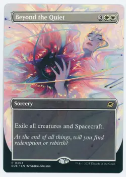 Beyond the Quiet Borderless 0303 EOE NM/MT [Edge of Eternities:MTG] - Image 1
