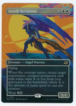 Astelli Reclaimer Borderless Foil 0288 EOE NM/MT [Edge of Eternities:MTG] - Image 1
