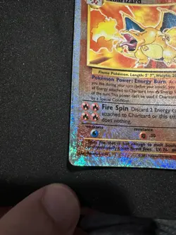 2002 Pokemon Legendary Collection CHARIZARD 3/110 Reverse Holo Foil WOTC - Image 5