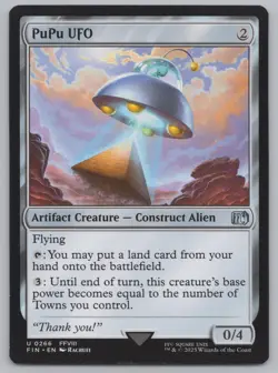 MTG Playset (4) - Final Fantasy - PuPu UFO #266 -j464 - Image 2
