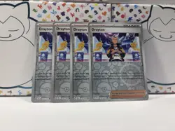 [4x Playset] Drayton - 174/191 - SV08: Surging Sparks- Pokemon TCG reverse holo - Image 1