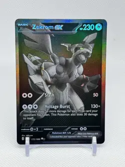 Zekrom ex Pokemon TCG Black Bolt 172/086 BWR English Near Mint - Image 2