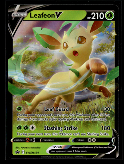 Leafeon V SWSH194 Full Art PROMO - Sword & Shield - SWSH01 - LP - Pokemon TCG - Image 1