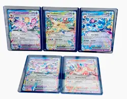 Pokemon Prismatic Evolutions Ex Bundle: Lot Of 105 Cards & Eevee Deck Box 🔥🔥 - Image 2
