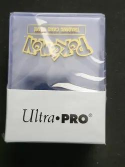 TOPLOADER POKEMON - GOLD STAMPED - PROMOTIONAL ULTRA PRO - SEALED - PACK OF 25 - Image 1