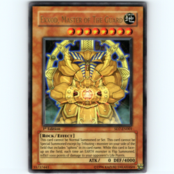 Yugioh Exxod, Master Of The Guard SD7-EN001 1st Edition Ultra Rare Holo - NM 💎 - Image 1