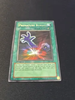Premature Burial - PSV-037 - Ultra Rare - LP 1st - Yugioh - Image 2