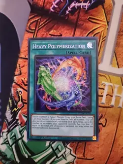 Heavy Polymerization MP24-EN150 Prismatic Secret Rare 1st Ed NM Yugioh - Image 1