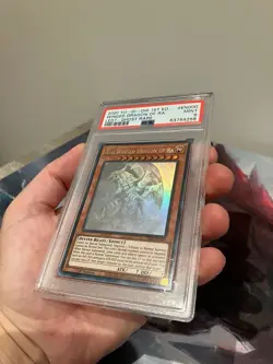 Yugioh PSA 9 The Winged Dragon of Ra LED5-EN000 Ghost Rare 1st Ed 2020 - Image 3
