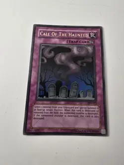 Yugioh Call Of The Haunted PSV-012 Unlimited Ultra Rare Holo - MP - Image 1