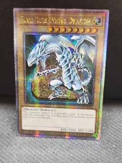 Blue-Eyes White Dragon - Yugioh! - LC01-EN004 - Quarter Century Secret Rare - NM - Image 1