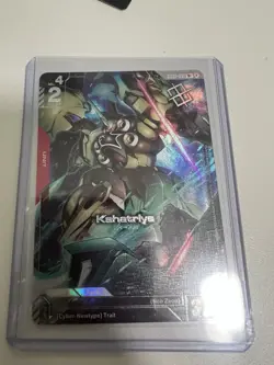Kshatriya GD01-051 U+ Gundam TCG Winner Card y Art Foil - Image 1