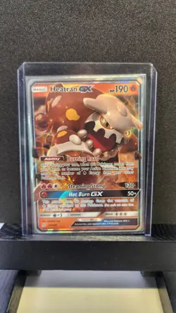 Heatran GX 25/236 Sun & Moon Unified Minds Ultra Rare 2019 Pokemon Card - Image 1