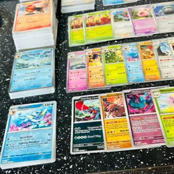 Prismatic Evolution Bundle Joblot 731 NM Pokemon Card Bulk Wholesale +2 EX Set A - Image 3
