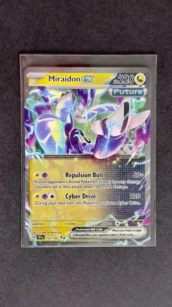 Pokemon TCG Miraidon EX 122/162 Temporal Forces Double Rare Card - Image 1