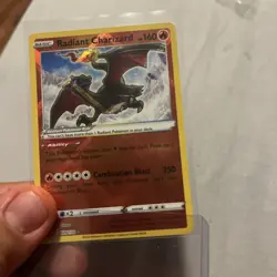 Radiant Charizard 020/159 Crown Zenith Ultra Rare Holo Shiny Pokemon Card NM/MT - Image 1