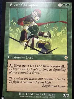 Elvish Champion - The List x1 Magic the Gathering 1x The List mtg card - Image 1