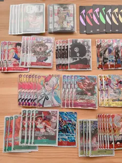 One Piece Card Lot 287x LP/MP SEC SR Parallel Included OP-01 to OP-07 - Image 2