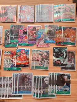 One Piece Card Lot 287x LP/MP SEC SR Parallel Included OP-01 to OP-07 - Image 4