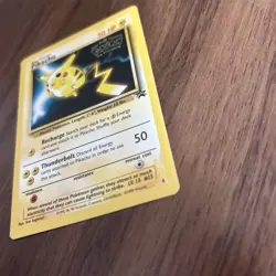 Pikachu #4 WB First Movie Black Star Promo Rare Pokemon Card Vintage 1999 WOTC - Image 3