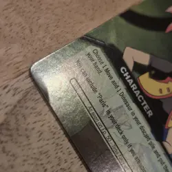 DKDS 072/100 ZOE DRAKE Dinosaur King Super Rare Foil Character Trading Card 2009 - Image 2